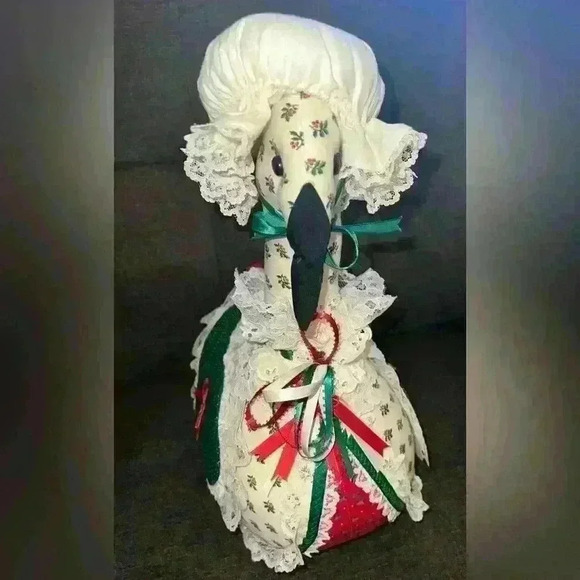 Handcrafted Mother Goose Christmas Decor - Picture 7 of 7